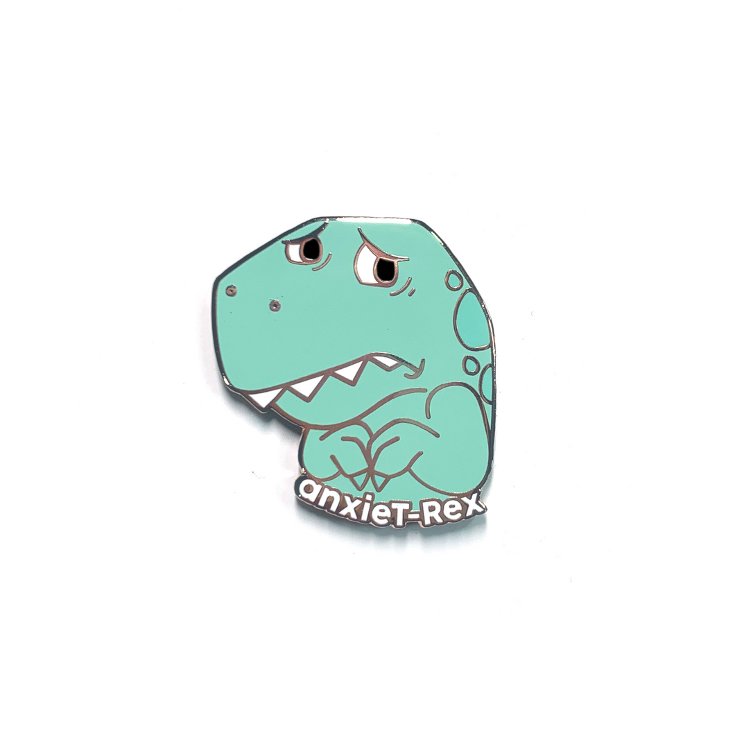 AnxieT-Rex Enamel Pin