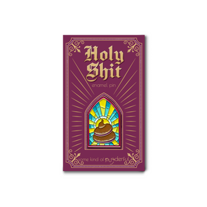 Holy Shit Enamel Pin